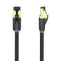 Kabel sieciowy CAT8 SFTP Vention IKABD RJ45 Ethernet 40Gbps 0,5m czarny