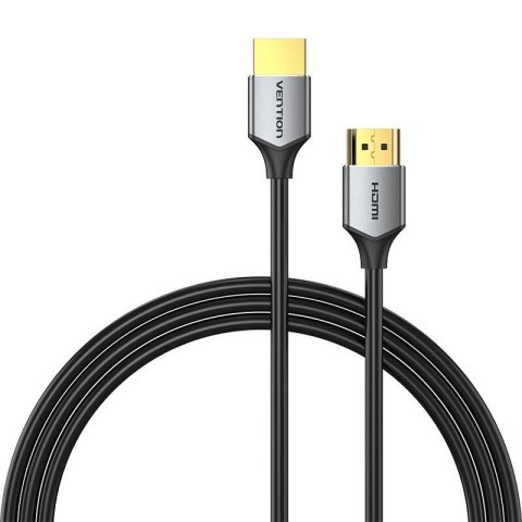 Ultra cienki kabel HDMI Vention ALEHH 2m 4K 60Hz (Szary)