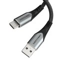 Kabel USB 2.0 A do Micro USB Vention COAHC 3A 0,25m szary