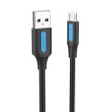 Kabel USB 2.0 A do Micro USB Vention COLBG 3A 1,5m czarny