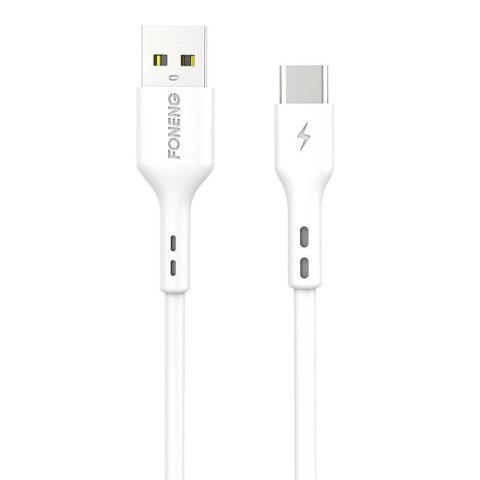 Kabel USB do USB-C Foneng X36, 2.4A, 1m (biały)