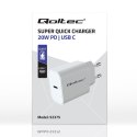 Ładowarka Super Quick PD | USB-C | 20W | 5-12V | 1.67-3A | Biała