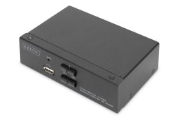 Przełącznik KVM 2 portowy HDMI, 4K 30Hz
