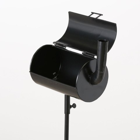 Popielnica ogrodowa Smoker do wbicia Metalowa, czarna, w rozmiarze 20 x 10 x 116 cm