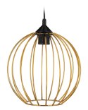 Lampa wisząca New York Bubble 23cm miedź Nowoczesna lampa wisząca o kształcie kuli w kolorze miedzianym, styl glamour 23 cm