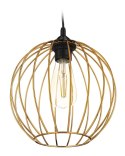 Lampa wisząca New York Bubble 23cm miedź Nowoczesna lampa wisząca o kształcie kuli w kolorze miedzianym, styl glamour 23 cm