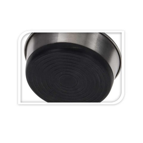 Miska na karmę dla psa i kota 1100 ml Miska dla zwierząt na karmę i wodę wykonana ze stali nierdzewnej z silikonowym, antypośliz