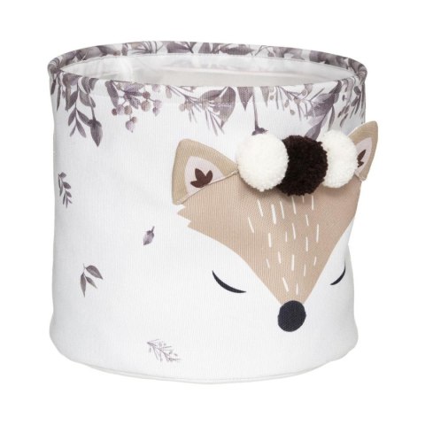 Komplet koszy na zabawki Fox Komplet pojemników, koszy do przechowywania zabawek i innych akcesoriów z motywem liska