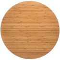 Bambusowa deska obrotowa 50 cm Okrągła deska do serwowania dań i przekąsek, obrotowy mechanizm ułatwia korzystanie, bezpieczna d