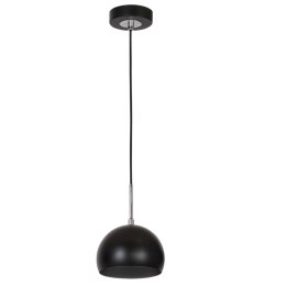 Lampa wisząca czarna Cool nowoczesna Wykonany z metalu stylowy lampa sufitowa w kolorze czarnym, w stylu minimalistycznym, LOFT 