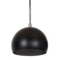 Lampa wisząca czarna Cool nowoczesna Wykonany z metalu stylowy lampa sufitowa w kolorze czarnym, w stylu minimalistycznym, LOFT 