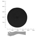 Podkładka na stół Braid Black okrągła