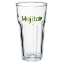 Szklanki do Mojito zestaw 13 elementówZestaw do przyrządzania pysznego trunku, zawiera szklanki o pojemności 360 ml, mieszadełka