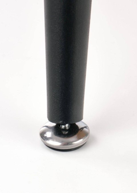 Komplet 2 stolików Nicea dąb złoty Stalowe nogi, blat wykonany z MDF-u z okleiną w kolorze dąb złoty, idealnie sprawdzą się jako