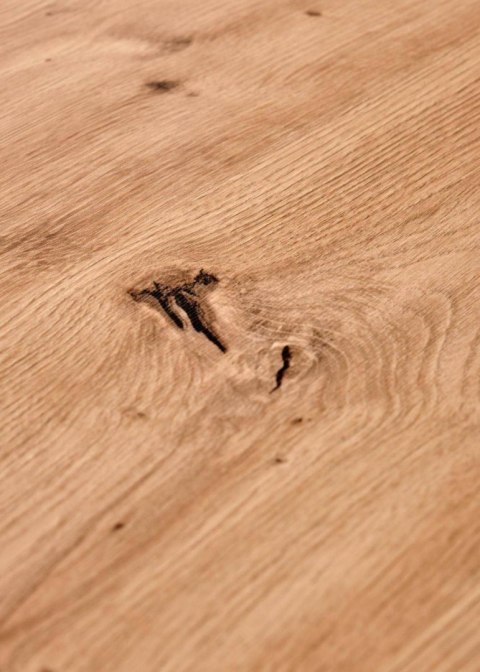 Ława Pantera Black dąb wotan 110x60 cm Wykonana z płyty meblowej z okleiną w kolorze czarnym i dąb wotan, stanowić będzie elegan