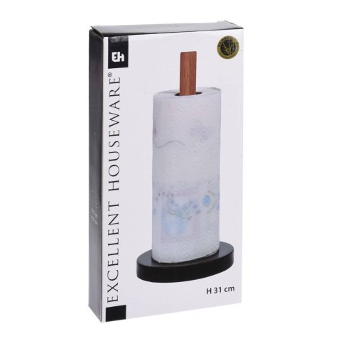 Stojak na ręczniki papierowe bambus 31cm