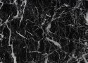 Stół Konami Black Marble 160x90 cmPodstawa ze stali chromowanej w kolorze złotym, blat wykonany ze szkła imitującego marmur, sta