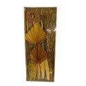 Susz dekoracyjny egzotyczny ocher Susz dekoracyjny w postaci naturalnych, suszonych traw, zbóż, liści palmy, pałek egzotycznych 