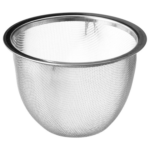 Dzbanek żeliwny z sitkiem Marin 600 ml Żeliwny imbryk w kolorze czarnym do parzenia herbaty, wyposażony w sitko oraz wygodny uch