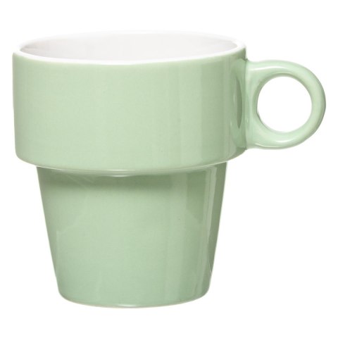 Komplet 6 filiżanek Colorama 200 mlWykonane z wysokiej jakości ceramiki, na czarnym stelażu, każda filiżanka w innym kolorze