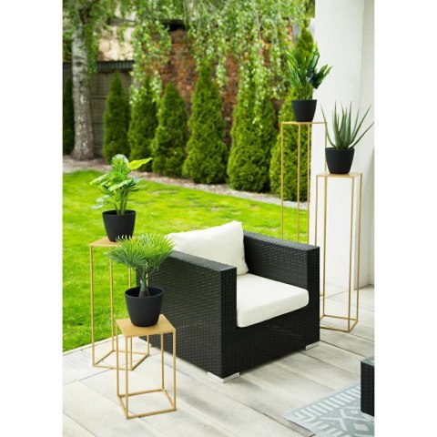 Sztuczny Aloes w donicy 45 cm Wykonana z tworzywa sztucznego roślina, do dekoracji wnętrz, tarasów, balkonów i ogrodów z rodziny