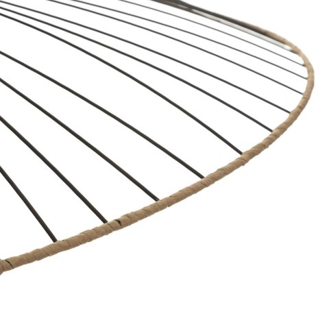 Lampa wisząca Alara Black 70 cmAżurowy abażur wykonany z metalu, lekka konstrukcja, funkcjonalny oraz stylowo wyglądający dodate