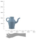 Konewka Vintage niebieska 2 L Ozdobna konewka w kształcie dzbana do podlewania roślin i kwiatów, renomowanej firmy Esschert desi