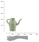Konewka Vintage zielona 2 L Ozdobna konewka w kształcie dzbana do podlewania roślin i kwiatów, renomowanej firmy Esschert design