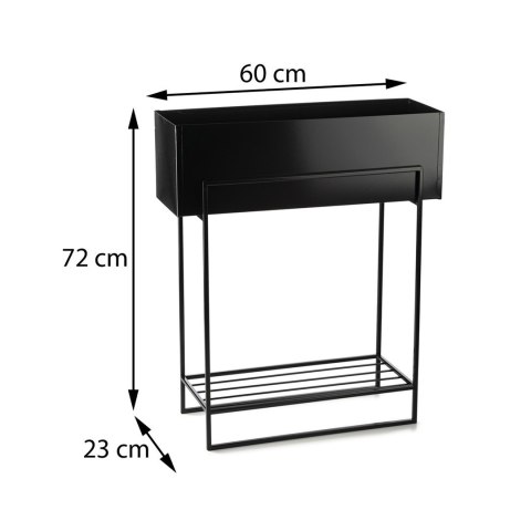Kwietnik metalowy stojak na kwiaty 72 cm
