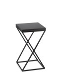 Kwietnik stojący 40 cm z blatem MDF LOFTWykonany z metalu oraz płyty MDF solidny i stylowy kwietnik w stylu industrialnym oraz L