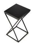 Kwietnik stojący 40 cm z blatem MDF LOFTWykonany z metalu oraz płyty MDF solidny i stylowy kwietnik w stylu industrialnym oraz L