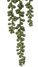 Sztuczna roślina zwisająca Tropi Wykonana z wysokiej jakości tworzywa sztucznego, ceramiczna ozdobna doniczka, doskonale imituje