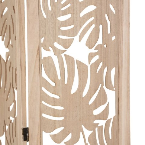 Parawan drewniany Palm Leaf Wykonany z drewna i MDF-u, stylowy, składany parawan do postawienia w domu, gabinecie kosmetycznym l