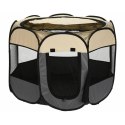 Składana buda dla psa 61x83 cm Składany kojec, buda przenośna, turystyczna dla psa, kota, królika z siatką wentylującą o wymiara