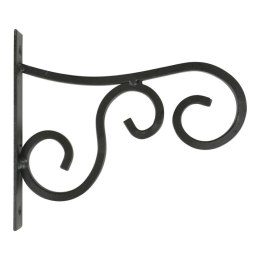 Wspornik metalowy na donicę 21 cm Dekoracyjny wiszący wieszak, hak wykonany z metalu marki Esschert Design, do zawieszenia donic