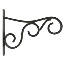 Wspornik metalowy na donicę 25 cm Dekoracyjny wiszący wieszak, hak wykonany z metalu marki Esschert Design, do zawieszenia donic