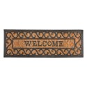Wycieraczka zewnętrzna Welcome 75 cm Ozdobna, wycieraczka renomowanej marki Esschert Design wykonana z włókna kokosowego oraz gu