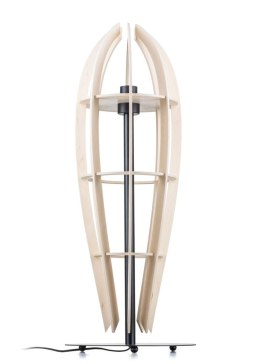 Lampa stojąca podłogowa BOHO PLYWOOD Wykonana z drewnianej sklejki oraz metalu, elegancka i stylowa lampa podłogowa w stylu BOHO