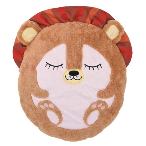 Poduszka, legowisko dla zwierząt wzór 2 Okrągłe legowisko dla kota lub kota wykonane z bardzo miłego, pluszowego materiału o wym