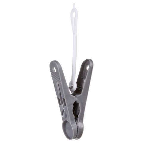 Suszarka na bieliznę z żabkami Wykonana z wytrzymałego tworzywa sztucznego, wyposażona w 26 haków, wymiary 38x29 cm