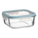 Zestaw 3 pojemników na żywność ClipEatWykonane ze szkła hartowanego, odpowiednie do stosowania w mikrofalówce, piekarniku i prze