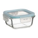 Zestaw 3 pojemników na żywność ClipEatWykonane ze szkła hartowanego, odpowiednie do stosowania w mikrofalówce, piekarniku i prze
