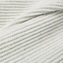 Koc AMBER 150x200 cm kremowy Bardzo miękki w dotyku koc ze strukturalnym wzorem 3D z włókien bawełniano-akrylowych