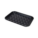 Taca grillowa perforowana 34 cm Płyta grillowa, blacha do pieczenia, wykonana z metalu, idealna do pieczenia mięs, ryb, warzyw, 