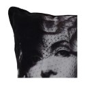 Poduszka dekoracyjna Twarz 45x45 cm Designerska, ozdobna poduszka z motywem twarzy kobiecej wykonana z miękkiej tkaniny, zapinan