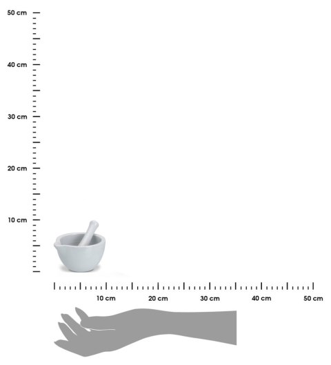Moździerz porcelanowy z tłuczkiem