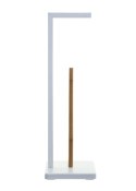 Stojak na papier toaletowy Natureo White