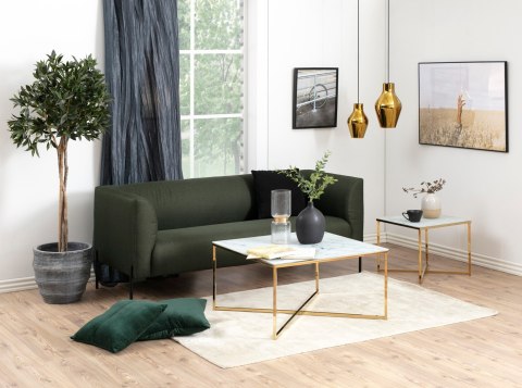 Stolik Falchetto Gold Marble 50x50 cm