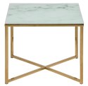 Stolik Falchetto Gold Marble 50x50 cm