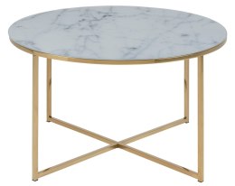 Stolik Falchetto Gold Marble 80 cm